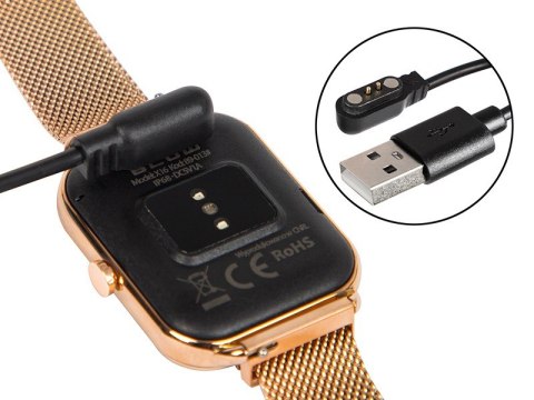 Smartwatch X16 Bluetooth różowy Smartwatch X16 Bluetooth różowy