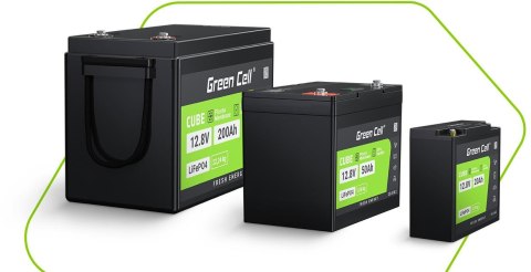 AKUMULATOR LITOWO-ŻELAZOWO-FOSFORANOWY LiFePO4 Green Cell 12.8V 200Ah CAV04S AKUMULATOR LITOWO-ŻELAZOWO-FOSFORANOWY LiFePO4 Green Cell 12.8V 200Ah CAV04S