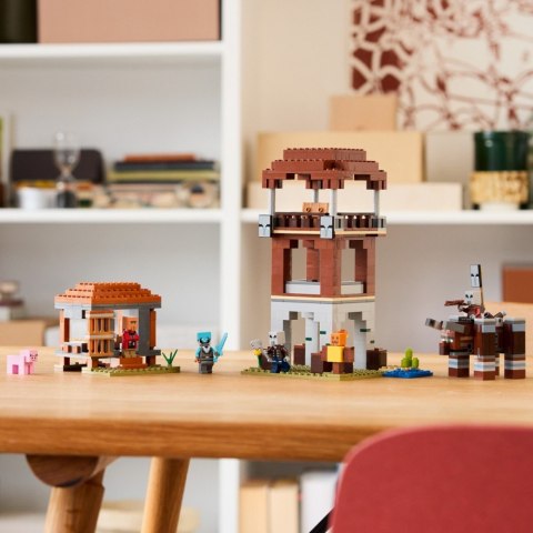 Klocki Minecraft 21278 Kryjówka rozbójników i dewastatorów Klocki Minecraft 21278 Kryjówka rozbójników i dewastatorów