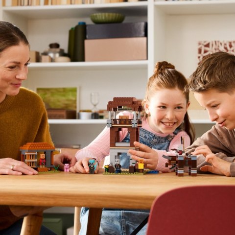 Klocki Minecraft 21278 Kryjówka rozbójników i dewastatorów Klocki Minecraft 21278 Kryjówka rozbójników i dewastatorów