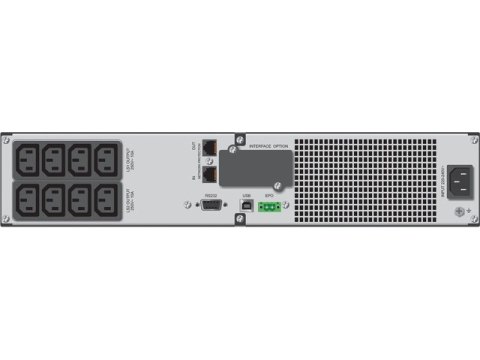 UPS LINE-INTERACTIVE 1500VA 8X IEC OUT, RJ11/RJ45 IN/OUT, USB/RS-232, LCD, RACK 19'' UPS LINE-INTERACTIVE 1500VA 8X IEC OUT, RJ11/RJ45 IN/OUT, USB/RS-232, LCD, RACK 19''