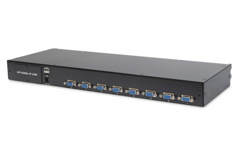 Konsola 19 LCD z touchpad KVM 8 portów 1U komplet kabli (8xDS-19231) klawiatura US Konsola 19 LCD z touchpad KVM 8 portów 1U komplet kabli (8xDS-19231) klawiatura US