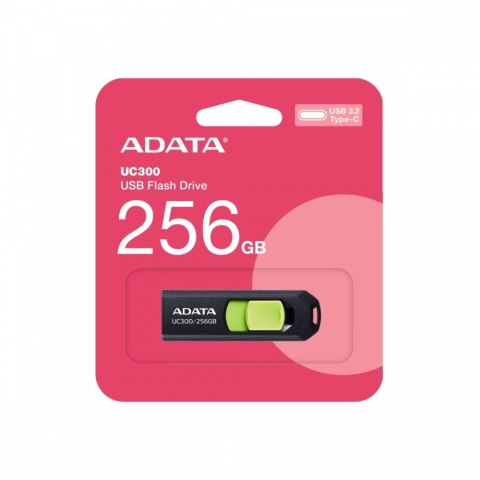 Pendrive UC300 256GB USB3.2-C Gen1 czarny Pendrive UC300 256GB USB3.2-C Gen1 czarny