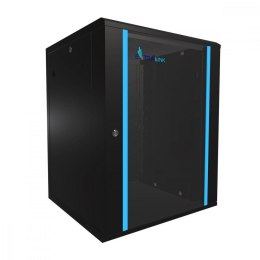 Szafa rack 15U 600x600mm czarna wisząca