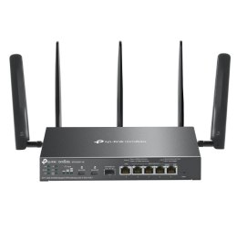 Brama sieciowa gigabitowa Omada 4G+ Cat6 AX3000 VPN with 4-Port PoE+PORT: 1× Gigabit SFP WAN/LAN Port, 1× Gigabit RJ45 WAN Port,