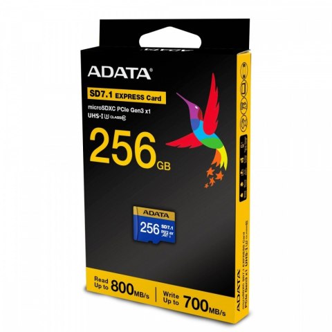 Karta pamięci microSDXC 256GB SD7.1 Express serii Premier Extreme 800/600 MB/s Karta pamięci microSDXC 256GB SD7.1 Express serii Premier Extreme 800/600 MB/s