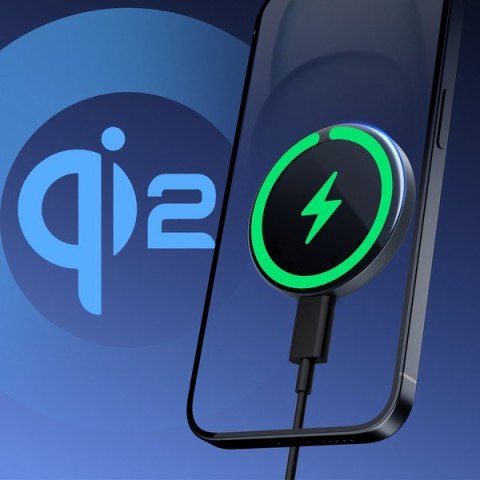 LC-MC10 Qi2 MagSafe 15W 3A USB-C ładowarka bezprzewodowa LC-MC10 Qi2 MagSafe 15W 3A USB-C ładowarka bezprzewodowa