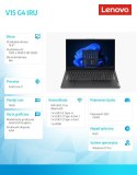 Laptop V15 G4 83A100QLPB W11Pro i7-13620H/8GB/512GB/INT/15.6 FHD/Business Black/3YR OS