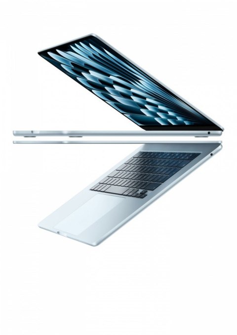 MacBook Air 15.3 cala: M4 10/10, 24GB, 512GB - Błękitny MacBook Air 15.3 cala: M4 10/10, 24GB, 512GB - Błękitny