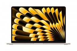MacBook Air 15.3 cala: M4 10/10, 24GB, 512GB - Księżycowa Poświata