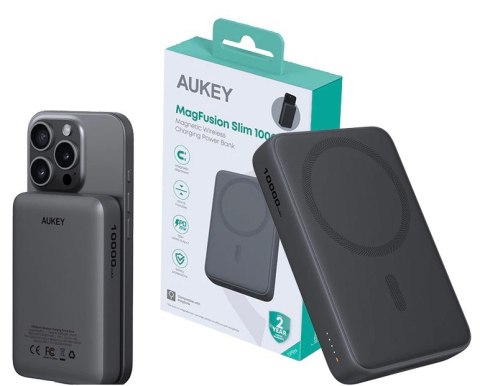 PB-MS04 Gray Qi2 PowerBank | 10000mAh | 20W | MagSafe PD PB-MS04 Gray Qi2 PowerBank | 10000mAh | 20W | MagSafe PD