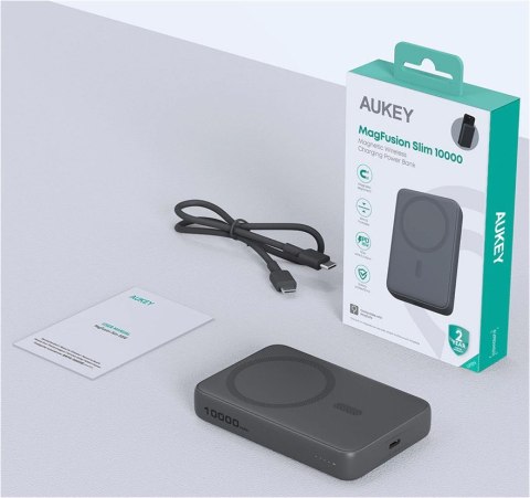 PB-MS04 Gray Qi2 PowerBank | 10000mAh | 20W | MagSafe PD PB-MS04 Gray Qi2 PowerBank | 10000mAh | 20W | MagSafe PD