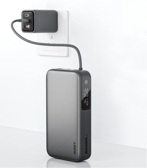 PB-Y48 PowerBank | 20000mAh | 130W | 4xUSB | LED | PPS | kabel USB-C PB-Y48 PowerBank | 20000mAh | 130W | 4xUSB | LED | PPS | kabel USB-C