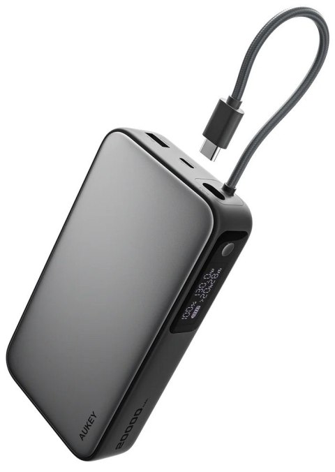 PB-Y48 PowerBank | 20000mAh | 130W | 4xUSB | LED | PPS | kabel USB-C PB-Y48 PowerBank | 20000mAh | 130W | 4xUSB | LED | PPS | kabel USB-C