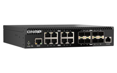 Przełącznik zarządzany sieciowo QSW-M3216R-8S8T-EU 8x 10GbE RJ45 8x10GbE SFP+ Przełącznik zarządzany sieciowo QSW-M3216R-8S8T-EU 8x 10GbE RJ45 8x10GbE SFP+