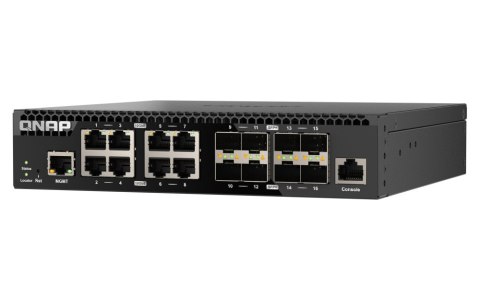 Przełącznik zarządzany sieciowo QSW-M3216R-8S8T-EU 8x 10GbE RJ45 8x10GbE SFP+ Przełącznik zarządzany sieciowo QSW-M3216R-8S8T-EU 8x 10GbE RJ45 8x10GbE SFP+