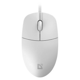 Mysz przewodowa AZORA MB-241 1200 DPI biała podświetlenie
