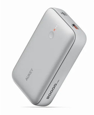 PB-Y57 White Mini PowerBank | 20000mAh | 22.5W | 2xUSB | PD 3.0 QC 3.0 LED PB-Y57 White Mini PowerBank | 20000mAh | 22.5W | 2xUSB | PD 3.0 QC 3.0 LED