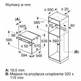 Piekarnik HBG536EW3