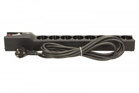 Listwa przeciwprzepięciowa LXA 816, 3L, 3,0m, czarna Listwa przeciwprzepięciowa LXA 816, 3L, 3,0m, czarna