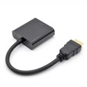 Adapter VGA F-HDMI M 15 cm. Adapter VGA F-HDMI M 15 cm.