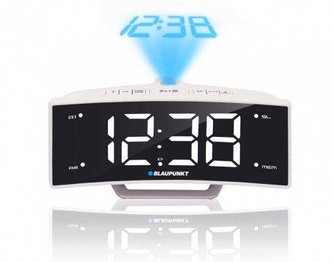 Radiobudzik CRP7WH projektor USB Radiobudzik CRP7WH projektor USB