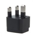 Adapter gniazdo EU na wtyk UK MCE154 Czarny Adapter gniazdo EU na wtyk UK MCE154 Czarny