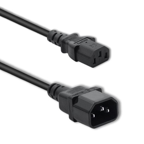 Kabel zasilający do UPS | C13/C14 | 3m Kabel zasilający do UPS | C13/C14 | 3m