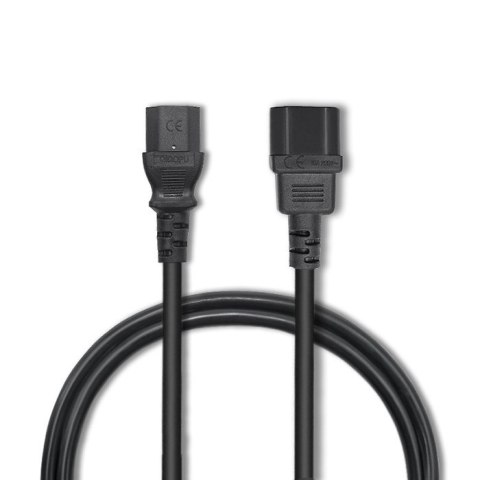 Kabel zasilający do UPS | C13/C14 | 3m Kabel zasilający do UPS | C13/C14 | 3m