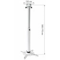Ramię do projektora 50-77cm sufitowe, 15kg białe Ramię do projektora 50-77cm sufitowe, 15kg białe