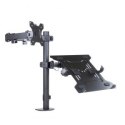 Uchwyt biurkowy do monitora LED/LCD 13-32" + notebooka L-24 Uchwyt biurkowy do monitora LED/LCD 13-32" + notebooka L-24