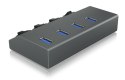 IB-HUB1405C 4 portowy Hub USB 3.0 IB-HUB1405C 4 portowy Hub USB 3.0