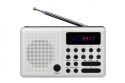 Radio Pliszka USB, FM białe Radio Pliszka USB, FM białe