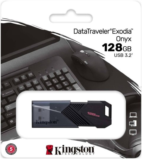 Pendrive Kingston Data Traveler Exodia Onyx 128GB USB3.2 Gen1 Pendrive Kingston Data Traveler Exodia Onyx 128GB USB3.2 Gen1