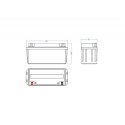 Akumulator AGM VRLA 12V 150Ah Akumulator AGM VRLA 12V 150Ah