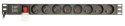 Listwa zasilająca rack (PDU), 8 gniazd FR, 1U, 16A, wtyk Schuko 3m Listwa zasilająca rack (PDU), 8 gniazd FR, 1U, 16A, wtyk Schuko 3m