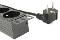 Listwa zasilająca rack (PDU), 8 gniazd FR, 1U, 16A, wtyk Schuko 3m Listwa zasilająca rack (PDU), 8 gniazd FR, 1U, 16A, wtyk Schuko 3m