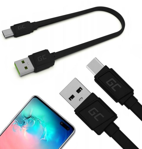 KABEL USB-A / USB-C Green Cell Matte 25cm ULTRA CHARGE QUICK CHARGE 3.0 KABGC03 KABEL USB-A / USB-C Green Cell Matte 25cm ULTRA CHARGE QUICK CHARGE 3.0 KABGC03