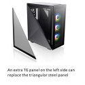 Obudowa - Divider 500 ARGB Tempered Glass - Czarna Obudowa - Divider 500 ARGB Tempered Glass - Czarna