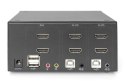 Przełącznik KVM 2 portowy HDMI, Dual Display, 4K 30Hz Przełącznik KVM 2 portowy HDMI, Dual Display, 4K 30Hz