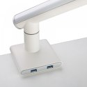 Uchwyt biurkowy gazowy do 1 monitora LED/LCD 17-32" L-19GD 2-9kg 2xUSB 3.0 Premium Aluminiowy Uchwyt biurkowy gazowy do 1 monitora LED/LCD 17-32" L-19GD 2-9kg 2xUSB 3.0 Premium Aluminiowy