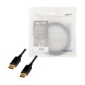Kabel DisplayPort 4K/60 Hz,DP/M do DP/M aluminiowy 3m Kabel DisplayPort 4K/60 Hz,DP/M do DP/M aluminiowy 3m