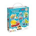 Puzzle progresywne - Pojazdy na budowie Puzzle progresywne - Pojazdy na budowie