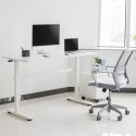 Biurko Ergo Office ER-401W Ręczna regulacja wysokości Białe Biurko Ergo Office ER-401W Ręczna regulacja wysokości Białe