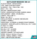 Klocki Historical Collection Battleship Missouri (BB-63) Klocki Historical Collection Battleship Missouri (BB-63)