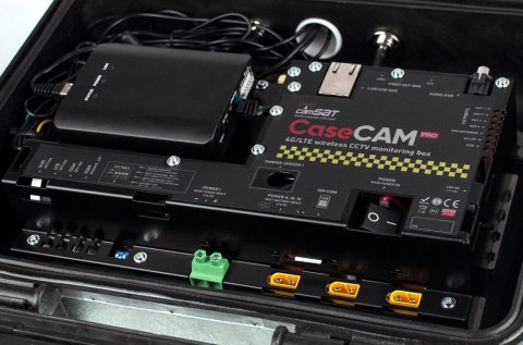 WALIZKA AKUMULATOROWA CCTV Z MIKROKAMERĄ I TRANSMISJĄ 4G/LTE CAMSAT CASECAM-PRO Q4
