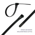 Opaski zaciskowe wielorazowe/trytytki | 7.2*350mm | Nylon UV | Czarne Opaski zaciskowe wielorazowe/trytytki | 7.2*350mm | Nylon UV | Czarne