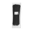 Opaski zaciskowe wielorazowe/trytytki | 7.2*450mm | Nylon UV | Czarne Opaski zaciskowe wielorazowe/trytytki | 7.2*450mm | Nylon UV | Czarne
