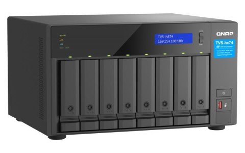 Serwer NAS TVS-h874-i5-32G 8x0HDD Intel core i5-12400 32GB Serwer NAS TVS-h874-i5-32G 8x0HDD Intel core i5-12400 32GB