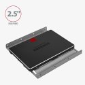 RHD-125S Ramka metalowa do montażu 1x 2.5" HDD w pozycji 3.5", szary RHD-125S Ramka metalowa do montażu 1x 2.5" HDD w pozycji 3.5", szary